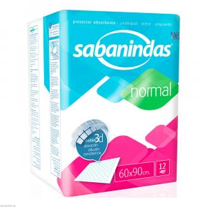 SABANINDAS normal Bettschutzeinlage 60x90 cm