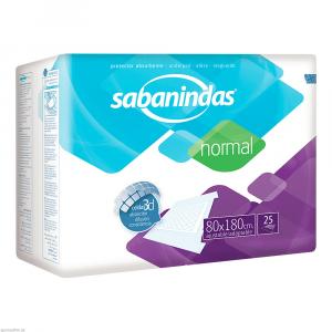 SABANINDAS normal Bettschutzeinlage 80x180 cm