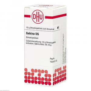 SABINA D 5 Globuli Ind.Fert.