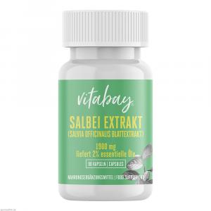 SALBEI EXTRAKT 1900 mg Salvia officinalis veg.Kps.