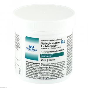 SALICYLVASELINE 10% Lichtenstein