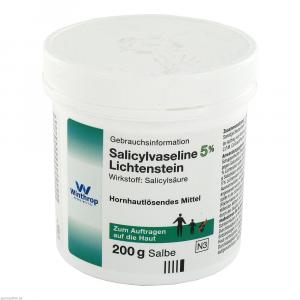 SALICYLVASELINE 5% Lichtenstein
