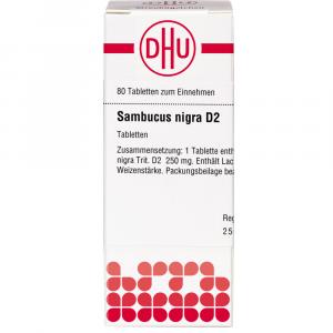 SAMBUCUS NIGRA D 2 Tabletten