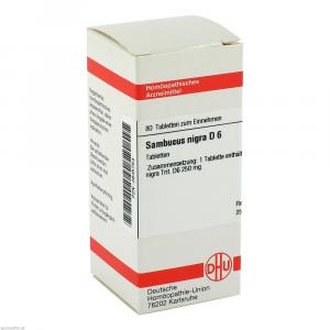 SAMBUCUS NIGRA D 6 Tabletten
