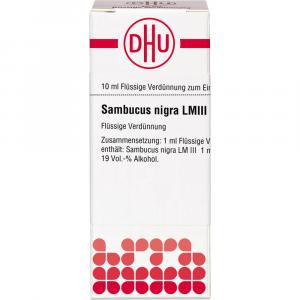 SAMBUCUS NIGRA LM III Dilution Ind.Fert.