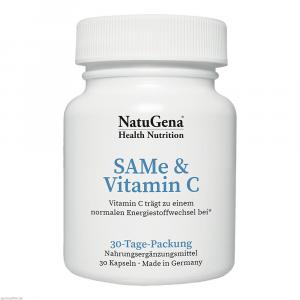 SAME & VITAMIN C hochdosiert+vegan Kapseln