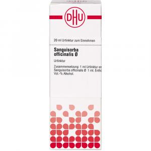 SANGUISORBA OFFICINALIS Urtinktur