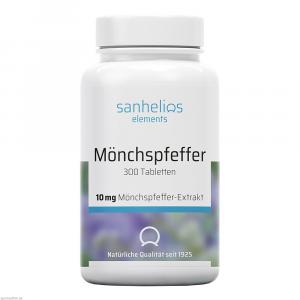 SANHELIOS Mönchspfeffer 10 mg Tabletten