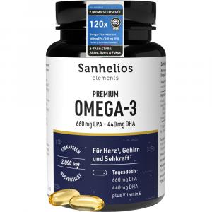 SANHELIOS PREMIUM Omega-3 Kapseln