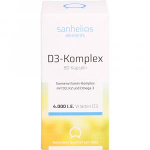 SANHELIOS Vitamin D3 Sonnenvitamin-Komplex mit K2