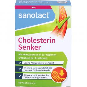 SANOTACT Cholesterin Senker Weichkapseln