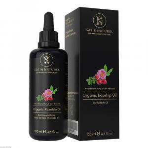 SATIN NATUREL Bio Hagebuttenöl kaltgepresst vegan