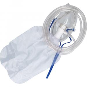 SAUERSTOFF MASKE mit Atembeutel Salter