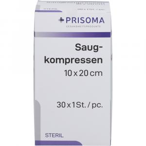 SAUGKOMPRESSEN steril 10x20 cm 1355