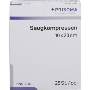 SAUGKOMPRESSEN unsteril 10x20 cm 1228