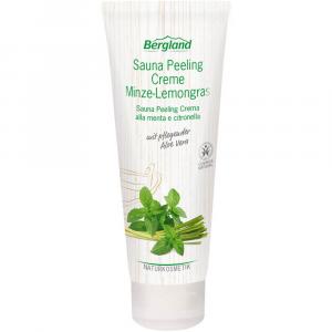 SAUNA PEELING Creme Minze-Lemongras