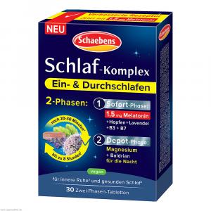 SCHAEBENS Schlaf-Komplex 2 Phasen Tabletten