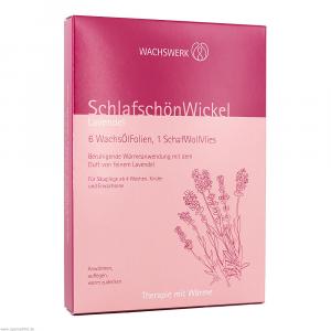 SCHLAFSCHÖN Wickel Lavendel Wachswerk
