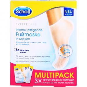 SCHOLL Intensiv pflegende Fußmaske in Socken