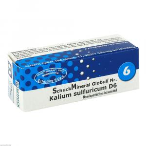 SCHUCKMINERAL Globuli 6 Kalium sulfuricum D6