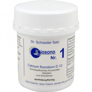 SCHÜSSLER BIOSONO Nr.1 Tabletten