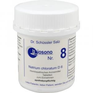 SCHÜSSLER BIOSONO Nr.8 Tabletten