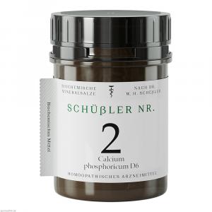 SCHÜSSLER NR.2 Calcium phosphoricum D 6 Tabletten