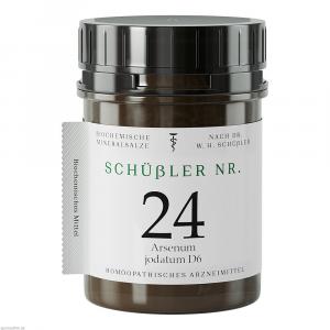 SCHÜSSLER NR.24 Arsenum jodatum D 6 Tabletten