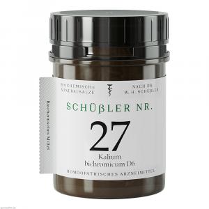 SCHÜSSLER NR.27 Kalium bichromicum D 6 Tabletten