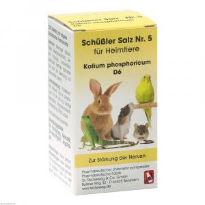 SCHÜSSLER SALZ Nr.5 Kalium phos.D 6 f.Heimtiere