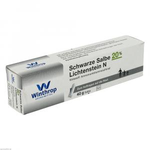 SCHWARZE SALBE 20% Lichtenstein N