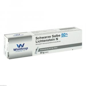 SCHWARZE SALBE 50% Lichtenstein N
