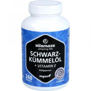 SCHWARZKÜMMELÖL Kapseln+Vitamin E