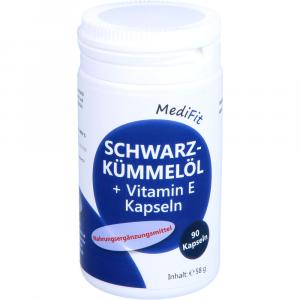 SCHWARZKÜMMELÖL+Vitamin E Kapseln MediFit