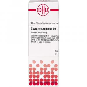 SCORPIO EUROPAEUS D 6 Dilution
