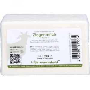 SEIFENFREIES Waschstück Ziegenmilch natur
