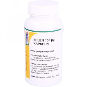 SELEN 100 μg Selenhefe Kapseln