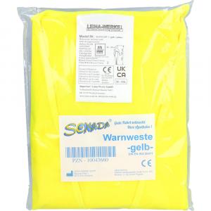 SENADA Warnweste gelb im Beutel