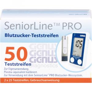 SENIORLINE PRO Blutzucker-Teststreifen Cignus