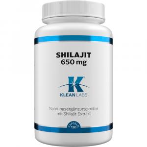 SHILAJIT 650 mg KLEAN LABS Kapseln