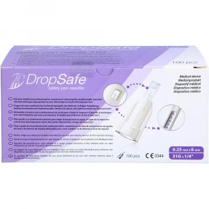 SICHERHEITS-PEN-NADELN DropSafe 31 Gx6 mm