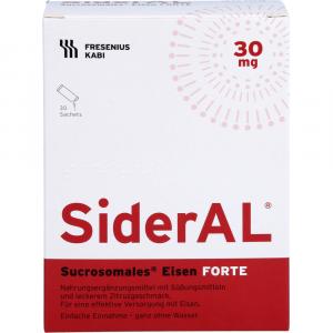 SIDERAL Eisen FORTE 30 mg Zitrusfrucht Sach.Gran.