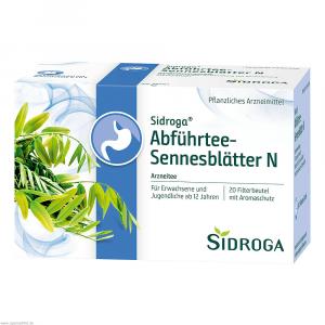 SIDROGA Abführtee-Sennesblätter N Filterbeutel