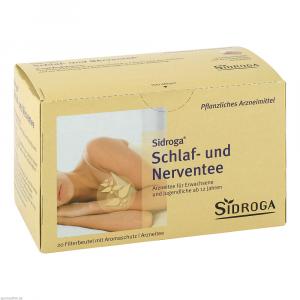 SIDROGA Schlaf- und Nerventee Filterbeutel
