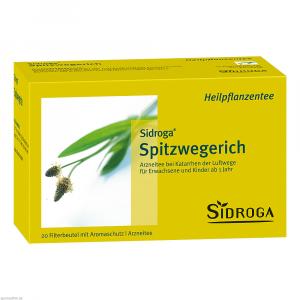 SIDROGA Spitzwegerich Tee Filterbeutel