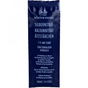 SILBERNITRAT-Kaliumnitr.Ätzstäb.Ätzstift 115mm st.