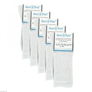 SILBERSOCKEN Diabetiker Gr.XL 44-46 weiß