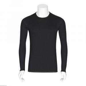 SILBERUNTERHEMD Langarm XXXL schwarz