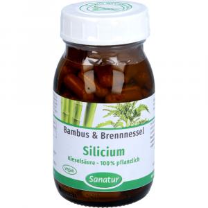 SILICIUM KIESELSÄURE 100% pflanzlich Kapseln