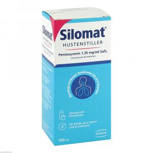 SILOMAT Hustenstiller Pentoxyverin 1,35 mg/ml Saft